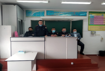 «Жасөспірім және заң» тақырыбында мамандармен кездесу