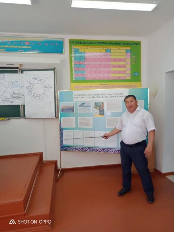Педагог мәртебесі туралы түсіндірме жиналыс (коучинг) өткізілді.