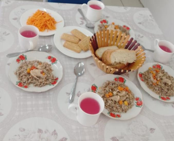 Білім алушылардың тамақтану кезі
