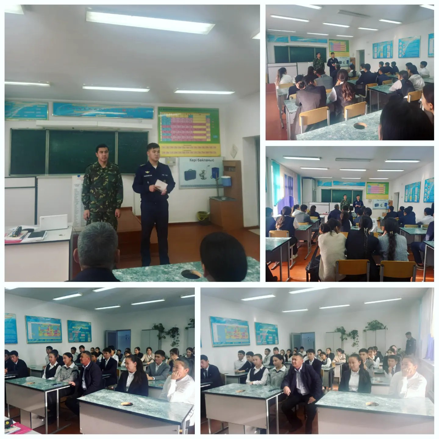 Өрт сөндіру бөлімі , түсіндірме жұмыстарын жүргізді.