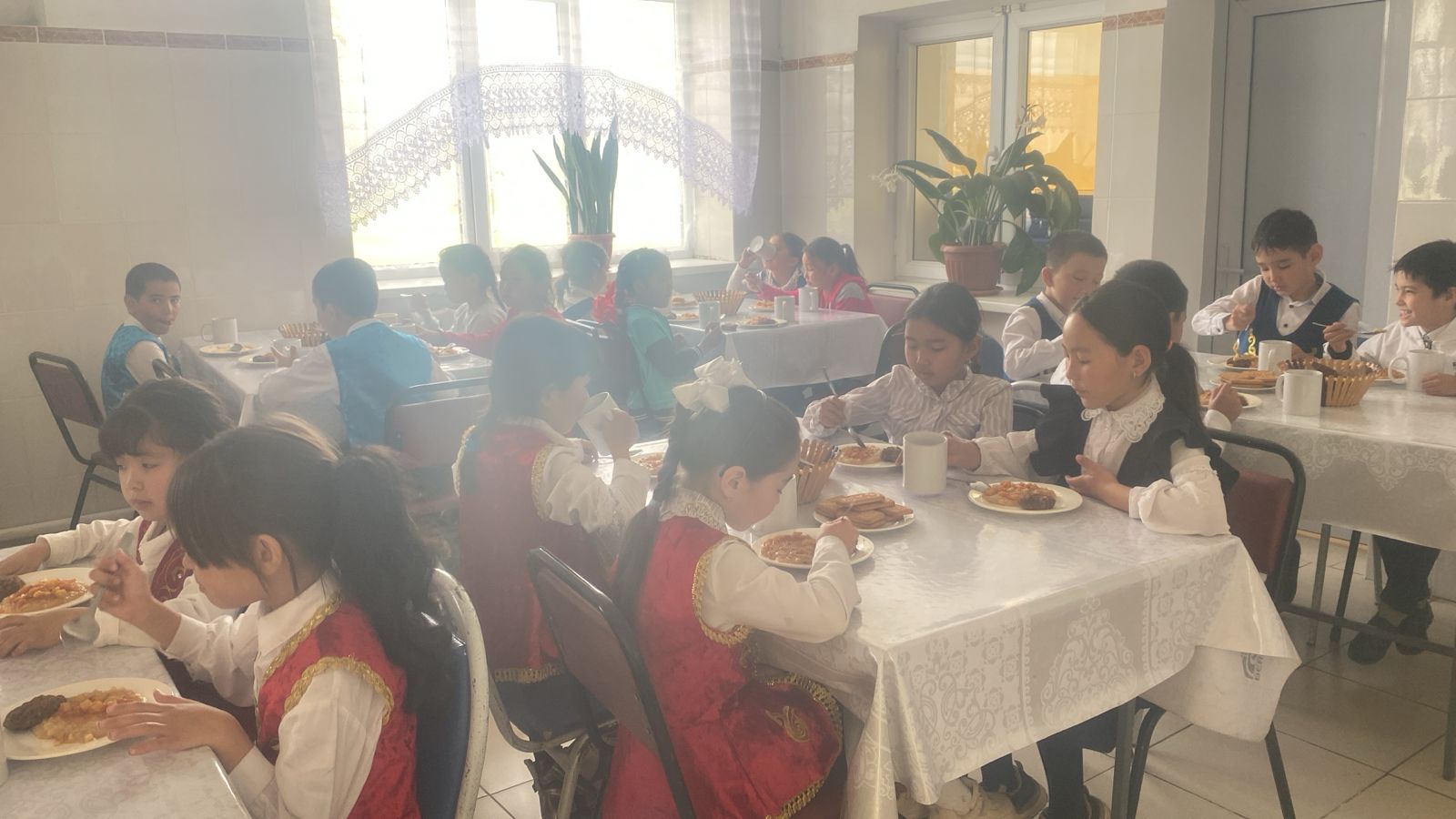 Білім алушылардың тамақтану кездері